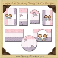 Girl Friends Gift Pack Graphics Clip Art Download
