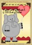 Valentine Elephant Cutter Cutting Files Collection