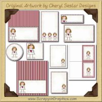 Nurse Printable Pack Graphics Clip Art Download