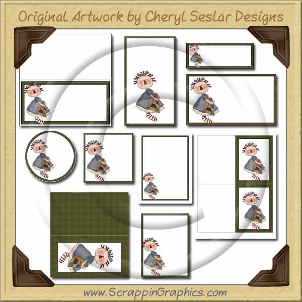 Annie's Quilt Printable Pack Graphics Clip Art Download - Click Image to Close