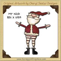 Mr. Nick Single Graphics Clip Art Download