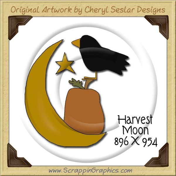 Harvest Moon Single Graphics Clip Art Download - Click Image to Close