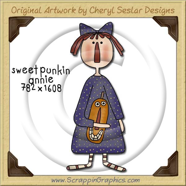 Sweet Punkin Annie Single Graphics Clip Art Download - Click Image to Close