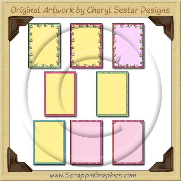 Bright Card Starters SamplerPrintable Craft Download - Click Image to Close