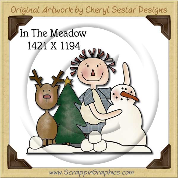In The Meadow Single Graphics Clip Art Download - Click Image to Close