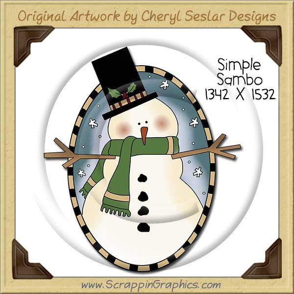 Simple Sambo Single Clip Art Graphic Download - Click Image to Close