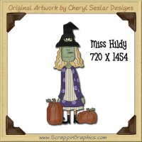 Miss Hildy Single Graphics Clip Art Download