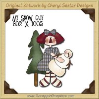 My Snow Guy Single Graphics Clip Art Download