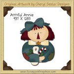 Armful Annie Single Clip Art Graphic Download
