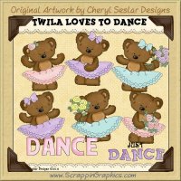 Twila Loves To Dance Limited Pro Clip Art Graphics