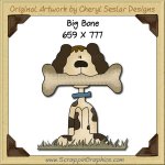 Big Bone Single Graphics Clip Art Download