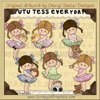 Tutu Tess Everyday Limited Pro Clip Art Graphics