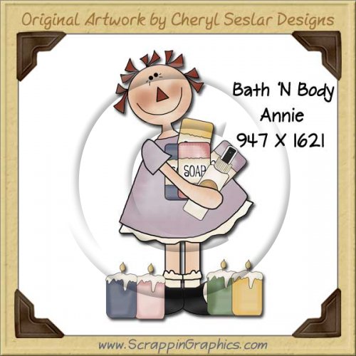Bath 'N Body Annie Single Graphics Clip Art Download