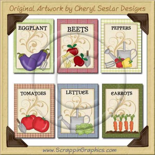 Seed Packets Collection Graphics Clip Art Download