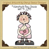 Valentine Annie Single Graphics Clip Art Download
