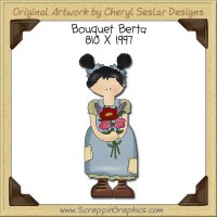 Bouquet Berta Single Clip Art Graphic Download
