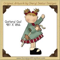Garland Gail Single Clip Art Graphic Download