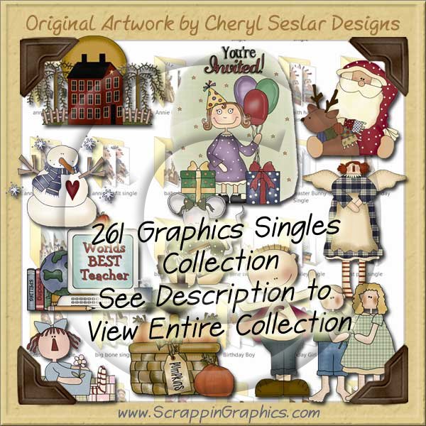 Giant Singles Collection Volume 1 Clip Art Download - Click Image to Close