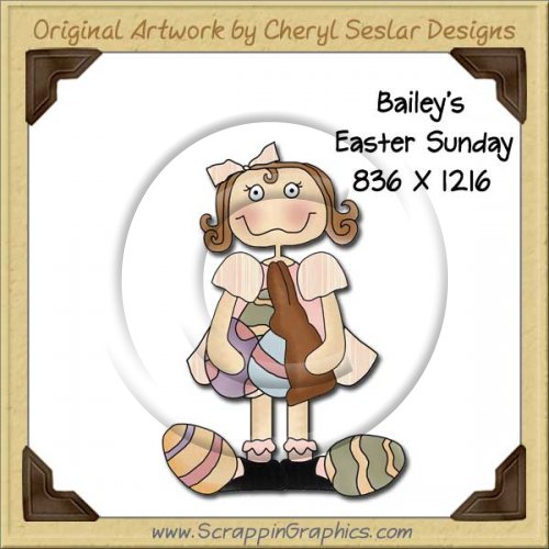 Bailey's Easter Sunday Single Graphics Clip Art Download