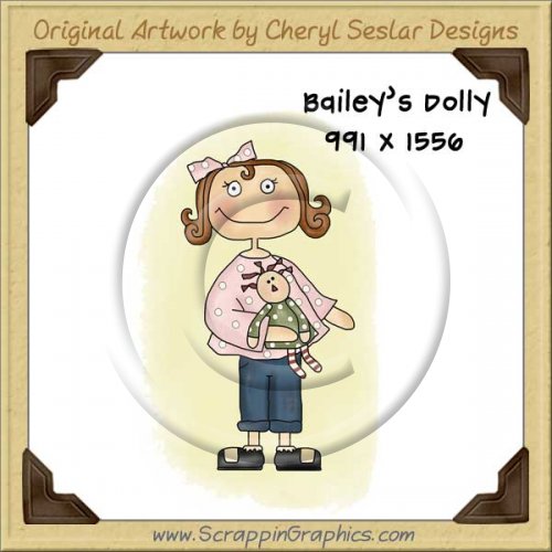 Bailey's Dolly Single Graphics Clip Art Download