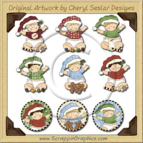 Sweet Cheeks Christmas Limited Pro Graphics Clip Art Download