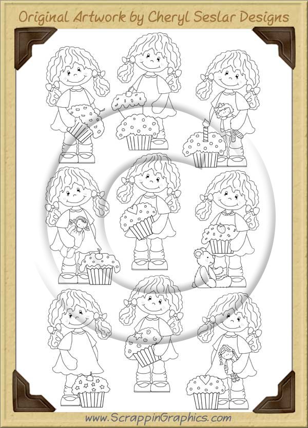 Exclusive Pretty Patsy Color Me Sheet - Click Image to Close
