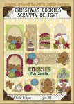 Christmas Cookies Scrappin' Delights Clip Art Graphics