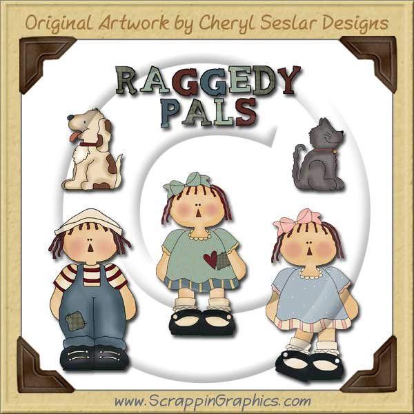 Raggedy Pals Graphics Clip Art Download - Click Image to Close