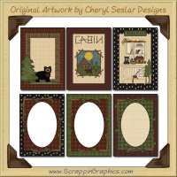 Northwoods Greeting Card Sampler Printable Craft Download