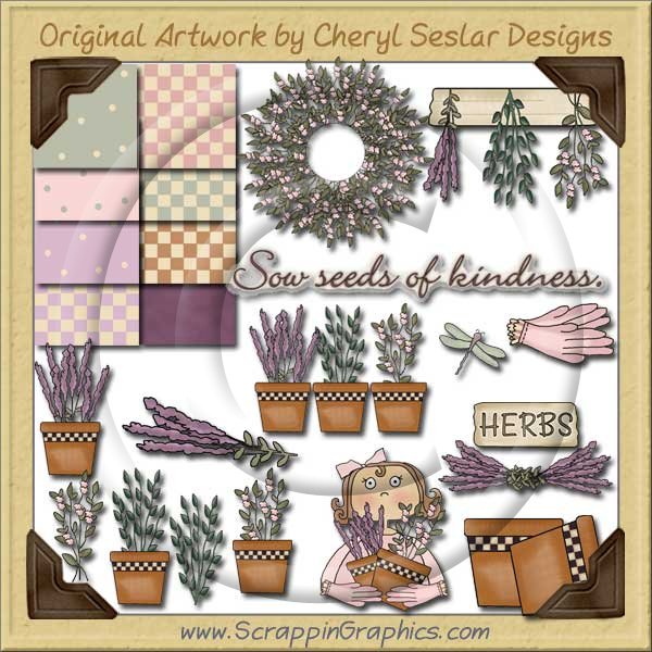 Herb Garden Graphics Clip Art Download - Click Image to Close