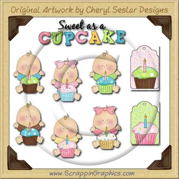 Sweet Little Cupcakes Limited Pro Graphics Clip Art Download - Click Image to Close