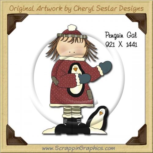 Penguin Pals Single Graphics Clip Art Download