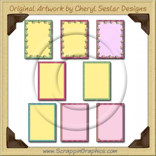 Bright Card Starters SamplerPrintable Craft Download