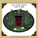 Our Little Home Single Clip Art Graphic Download
