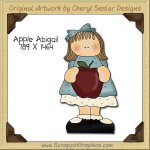 Apple Abigail Single Clip Art Graphic Download