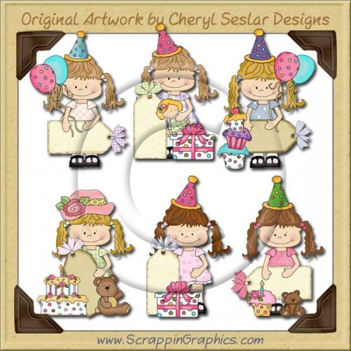 Happy Lulu Birthday Tags Limited Pro Clip Art Graphics