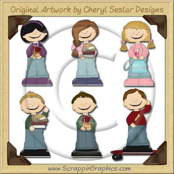 Tween Scene Limited Pro Printable Craft Collection Graphics Clip - Click Image to Close