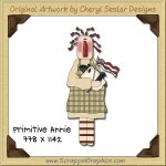 Primitive Annie Single Graphics Clip Art Download