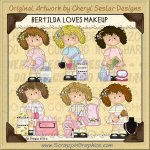 Bertilda Loves Makeup Limited Pro Clip Art Graphics