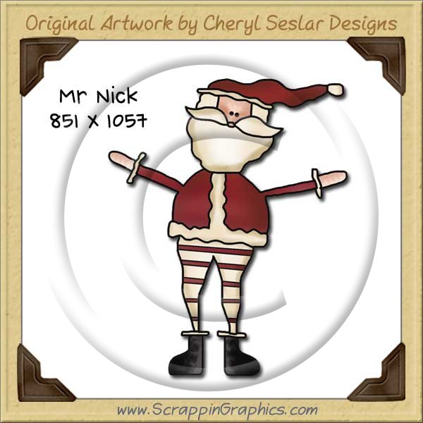Mr. Nick Single Graphics Clip Art Download - Click Image to Close