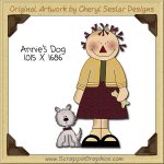 Annie's Dog Single Clip Art Graphic Download