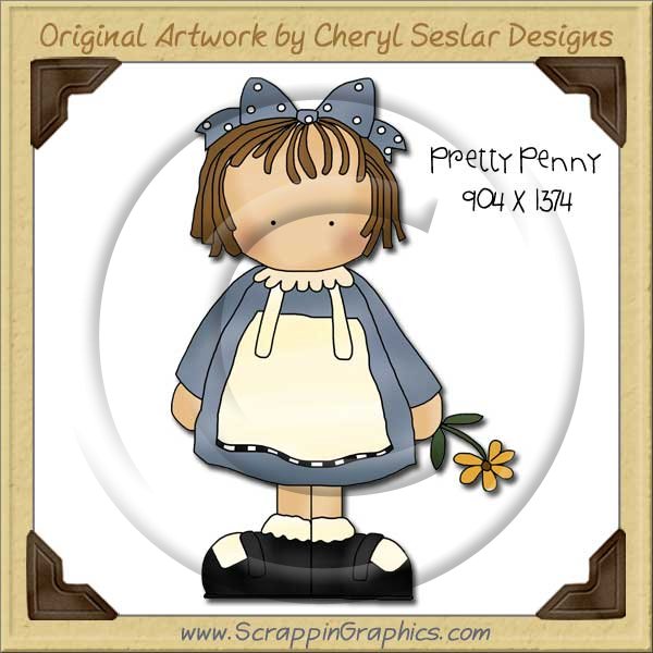 Pretty Penny Single Graphics Clip Art Download - Click Image to Close