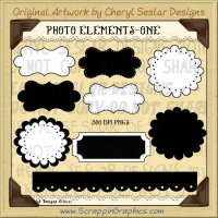 Photo Elements One Limited Pro Clip Art Graphics