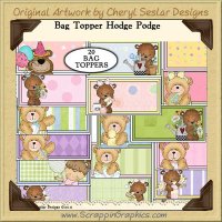 Bag Topper Hodge Podge Clip Art Graphics