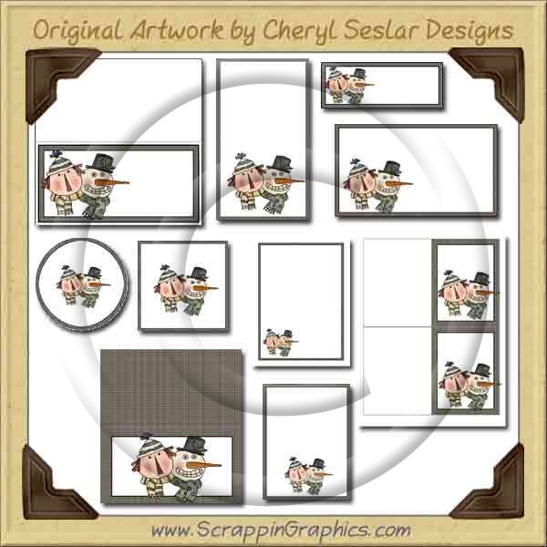 Sid & Sadie Printable Pack Graphics Clip Art Download - Click Image to Close