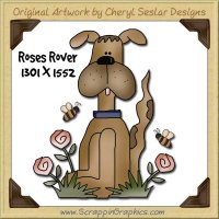 Roses Rover Single Graphics Clip Art Download