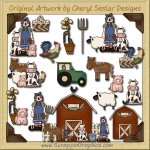 Annie On The Farm Collection Clip Art Download