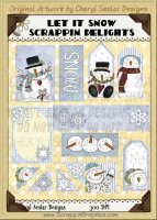 Let It Snow Scrappin' Delights Clip Art Graphics