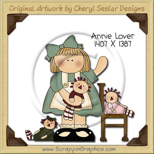 Annie Lover Single Clip Art Graphic Download