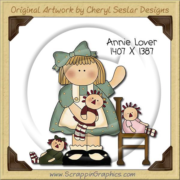 Annie Lover Single Clip Art Graphic Download - Click Image to Close